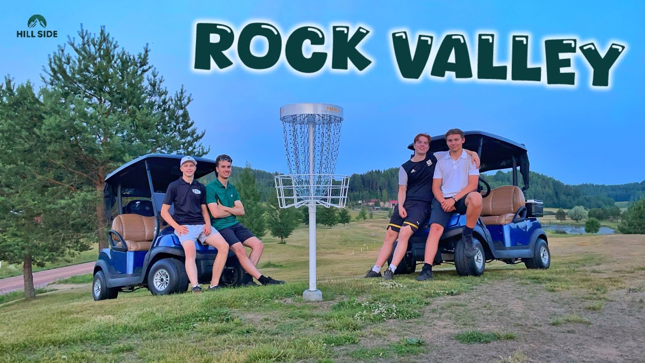 SUOMEN SIISTEN FRISBEEGOLFRATA? | Rock Valley | w/Joona, Aaro, Markus