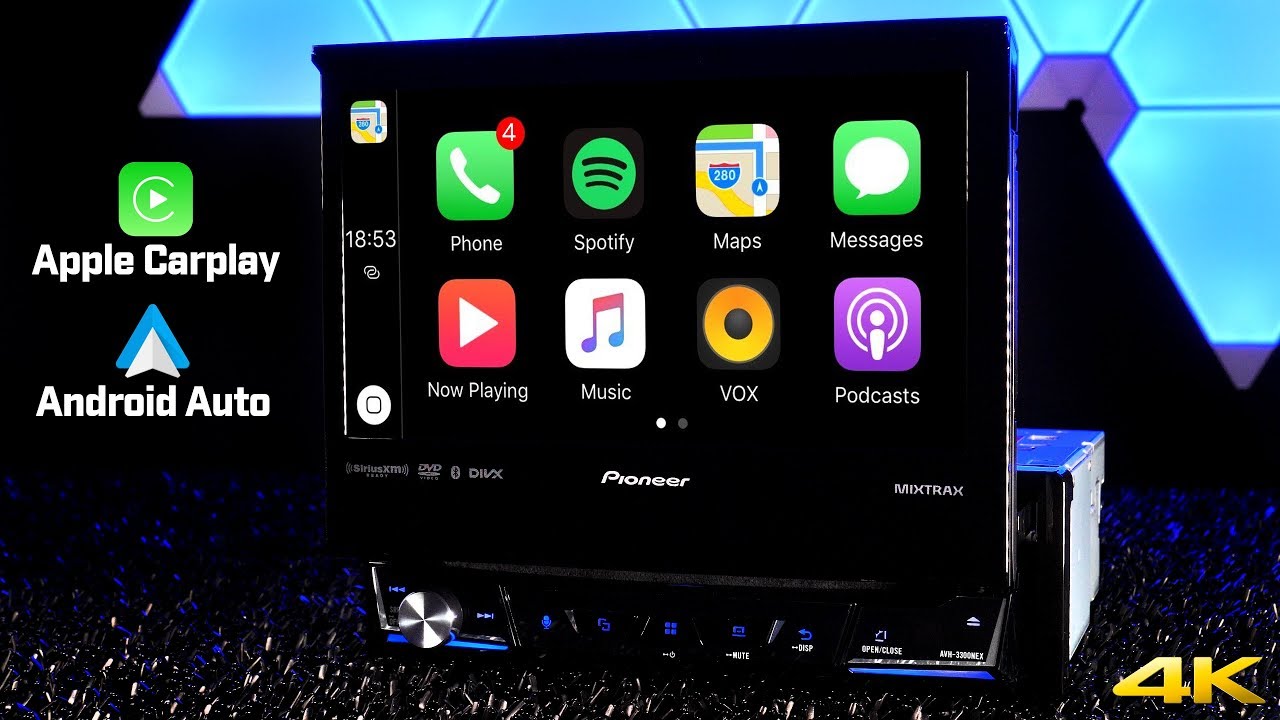 Pioneer AVH-3300NEX - First Ever Single DIN Radio with Apple Carplay and Android Auto!!!