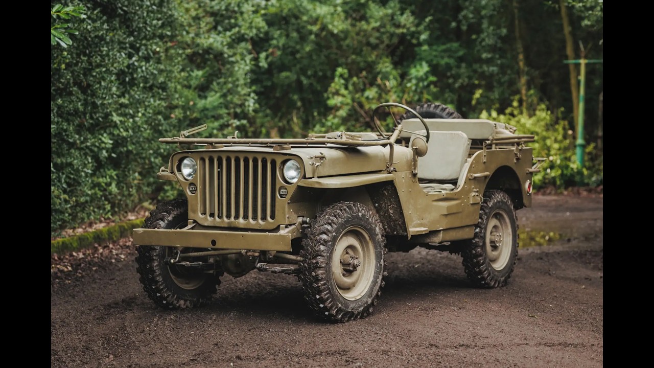 Джип Ford GPW «Willys» 1943 года выпуска — из автопарка, находившегося в собственности 70 лет.