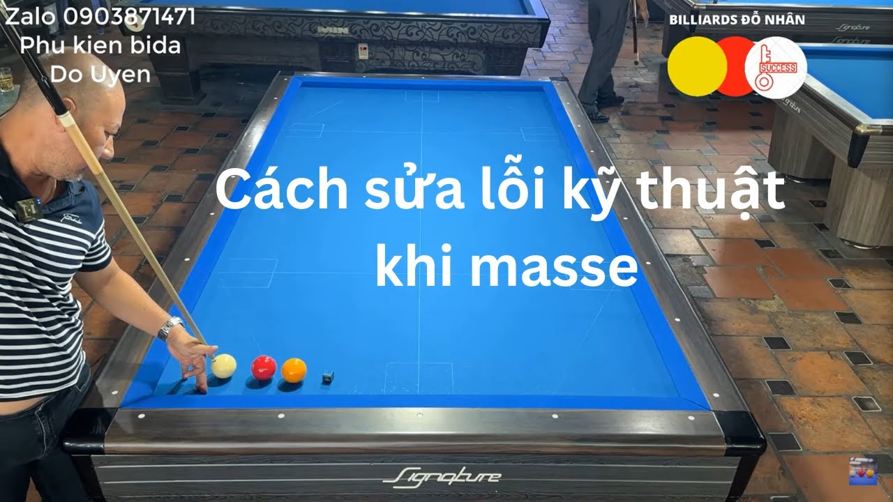 ĐỖ NH&Acirc;N - C&aacute;ch sửa lỗi kỹ thuật khi tập masse