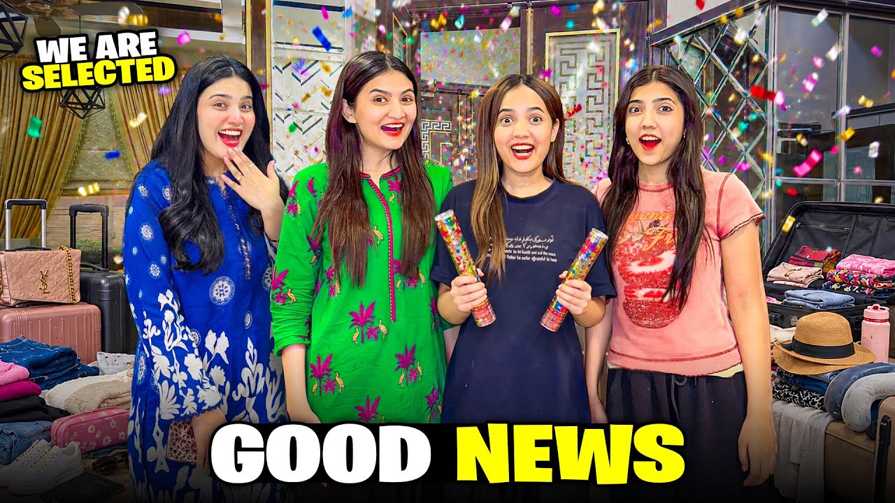 Alhamdulilah We Got Selected🤩&hearts;️|GOOD NEWS🎉🥰|Anaviya Ki Wardrobe Sy Chori Karli😱🤣|Fatima Faisal 
