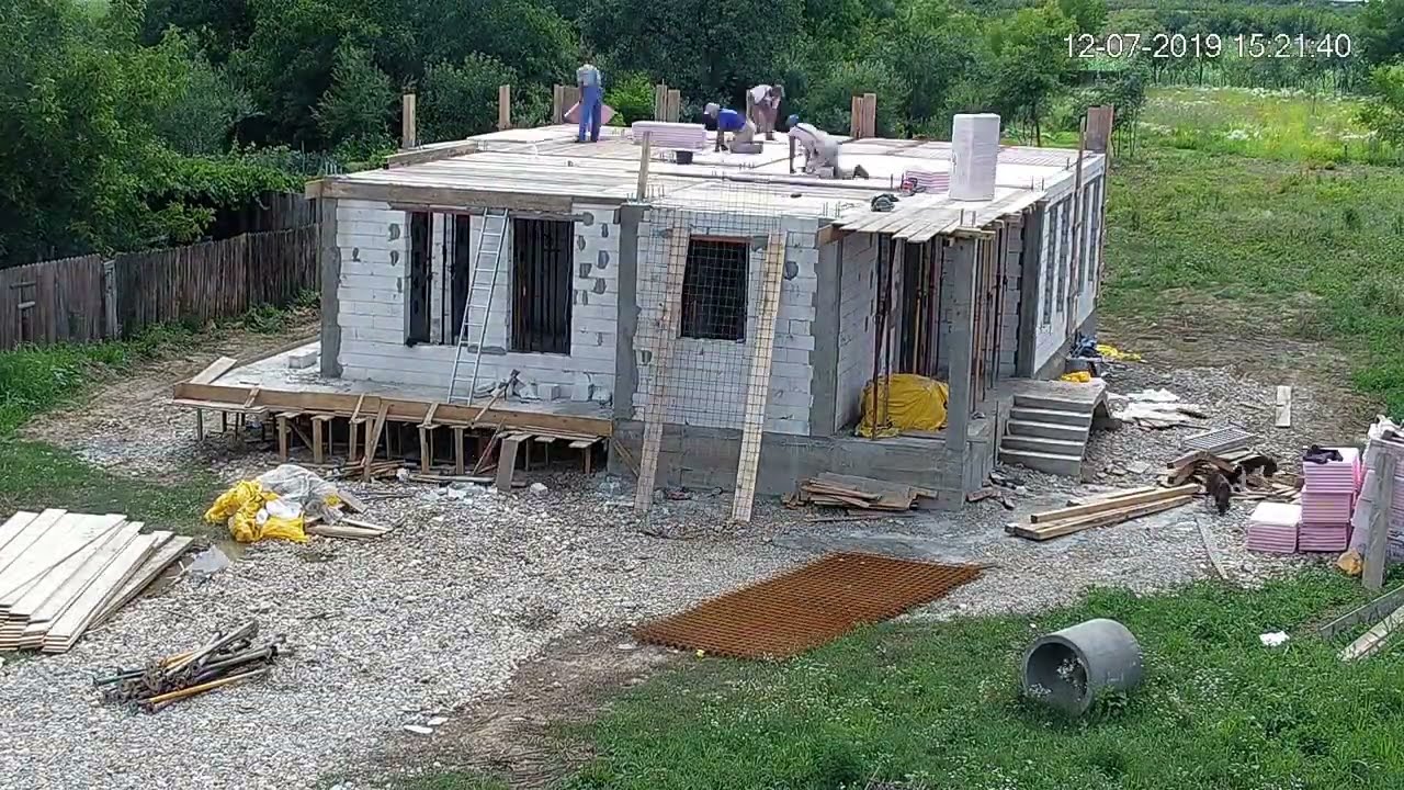 Timelapse constructie casa Adanca