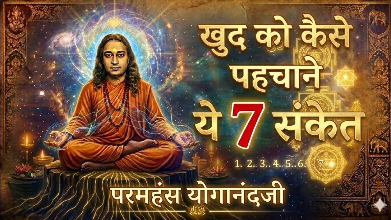  ये 7 संकेत बता देंगे आप कौन हैं सच में | Paramhans yoganandji  @py-gyan-vichar 
