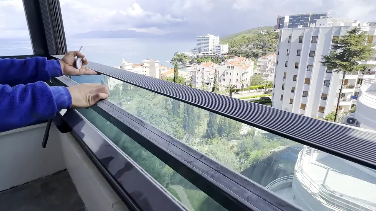 GİYOTİN CAM BALKON SİSTEMLERİ-GUILLOTINE BALCONY GLAZING