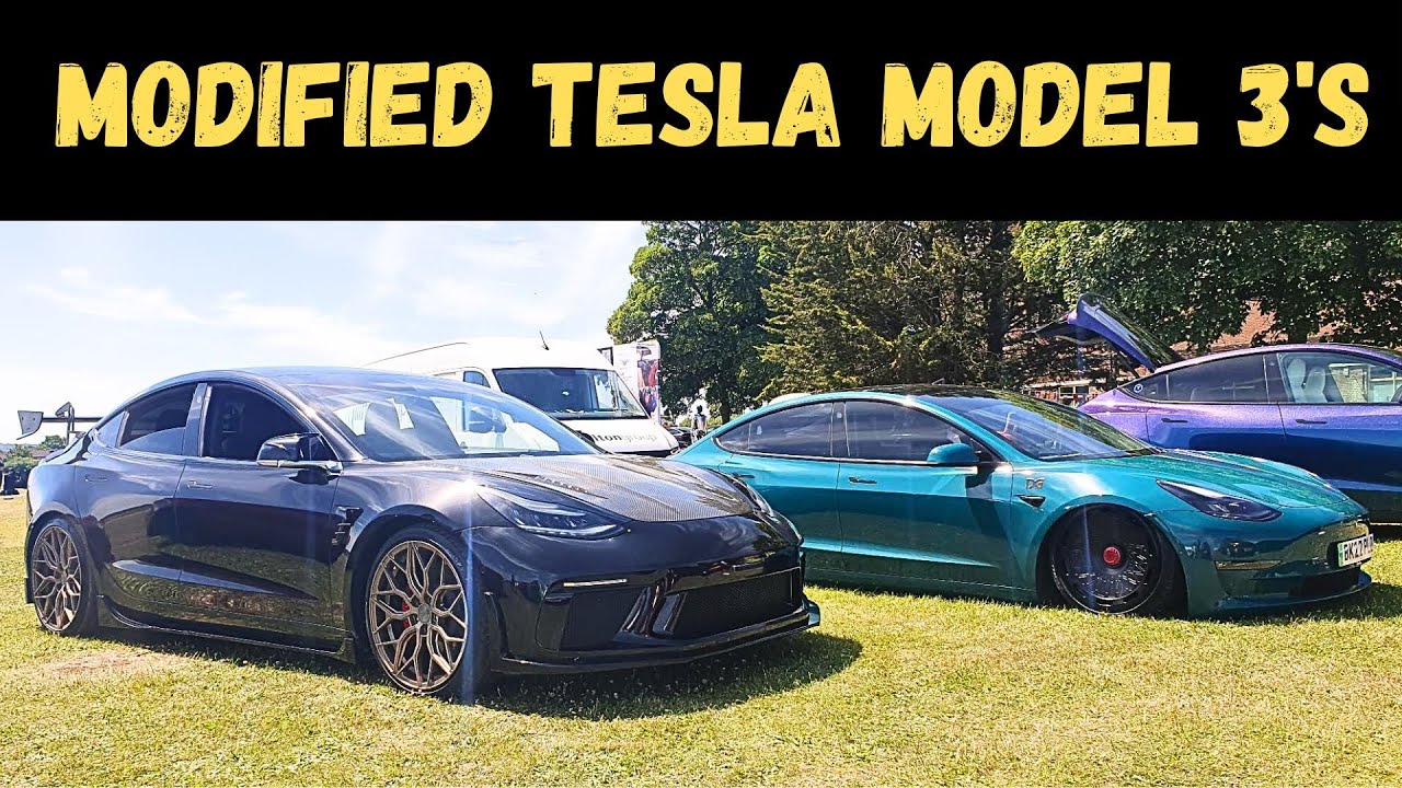 Supercharged: The Modified Tesla Model 3 Showdown!