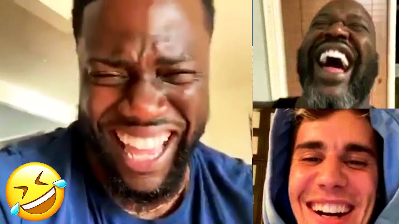 (SUPER FUNNY🤣) Kevin Hart JOKES with Shaquille O'Neal, Justin Bieber & Others!