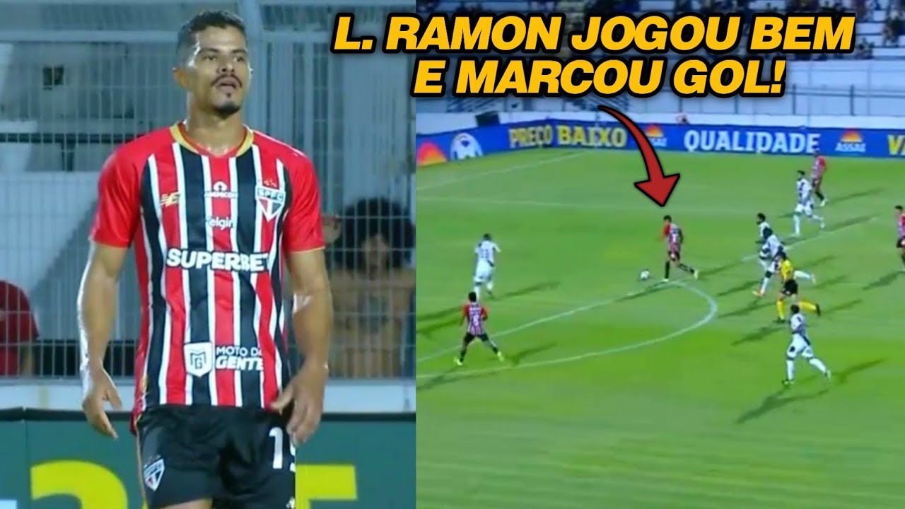 TERCEIRA PARTIDA DE LUCAS RAMON PELO S&Atilde;O PAULO