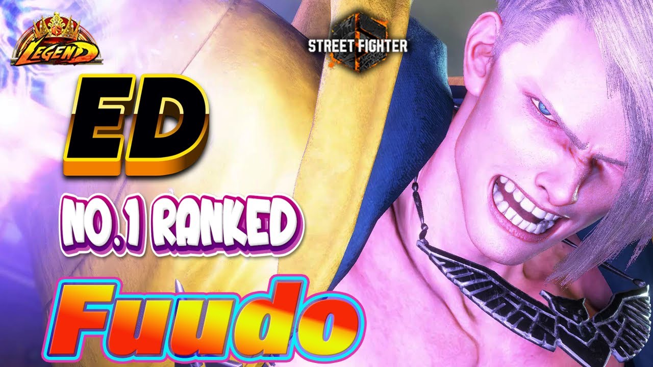 SF6 🔥 FUUDO No.1 Ranked ED ▰  World Best ED Pro Player !🔥 SF6 DLC High Level Replays