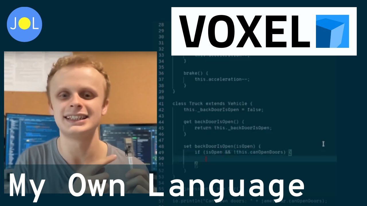 I Made a Programming Language (Voxel)