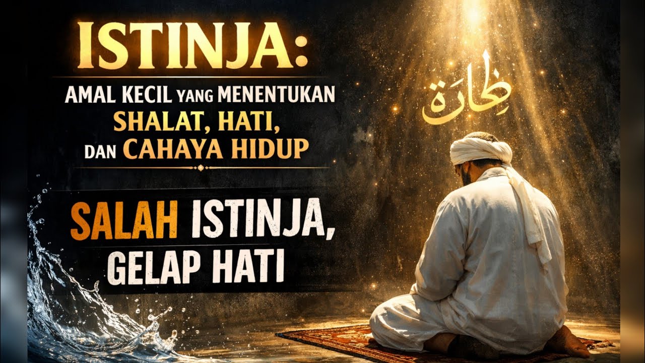Istinja: Ilmu yang Diremehkan, Tapi Menentukan Diterima atau Tidaknya Ibadah