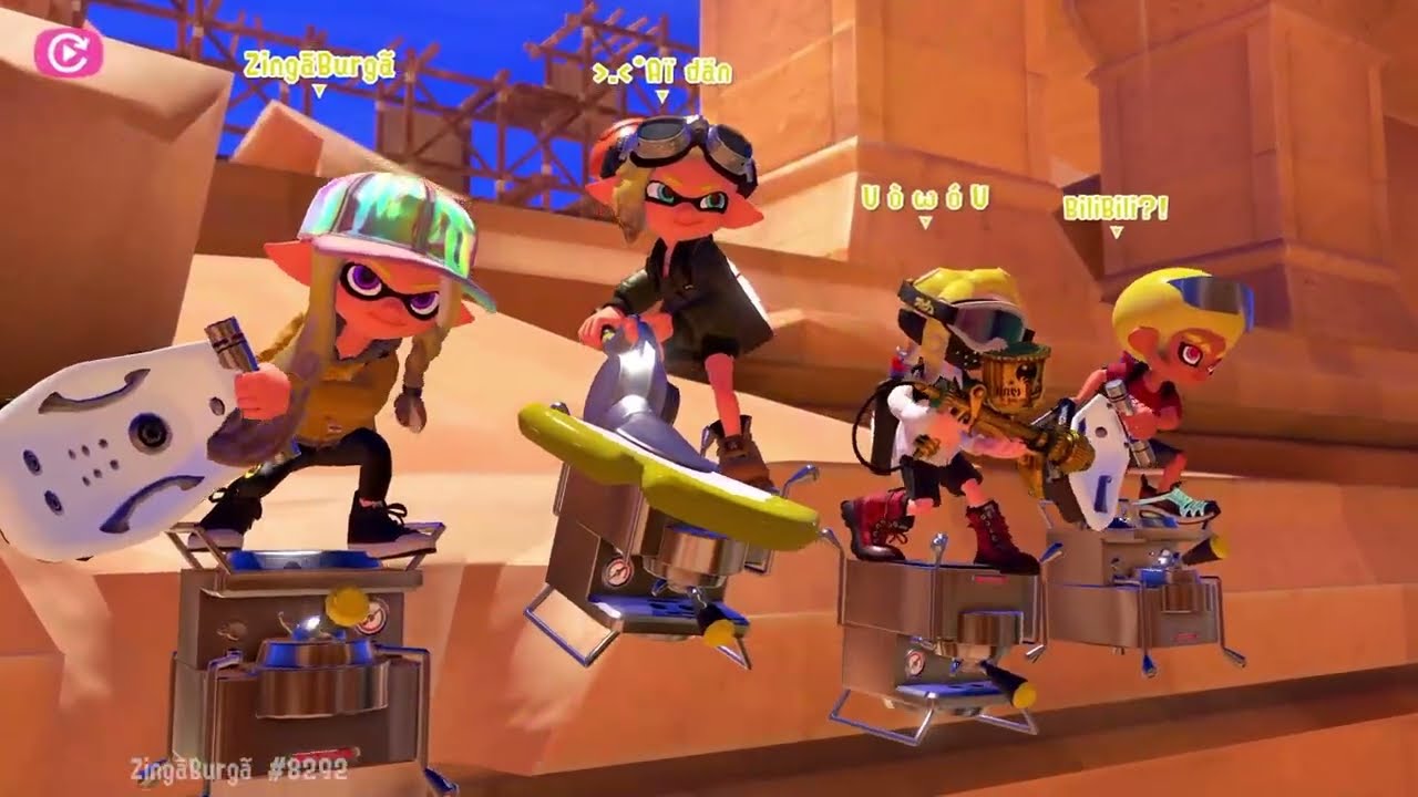 2026 Feb | Some of my best Splatoon 3 Bloblobber gameplays | 我的浴缸最佳精华