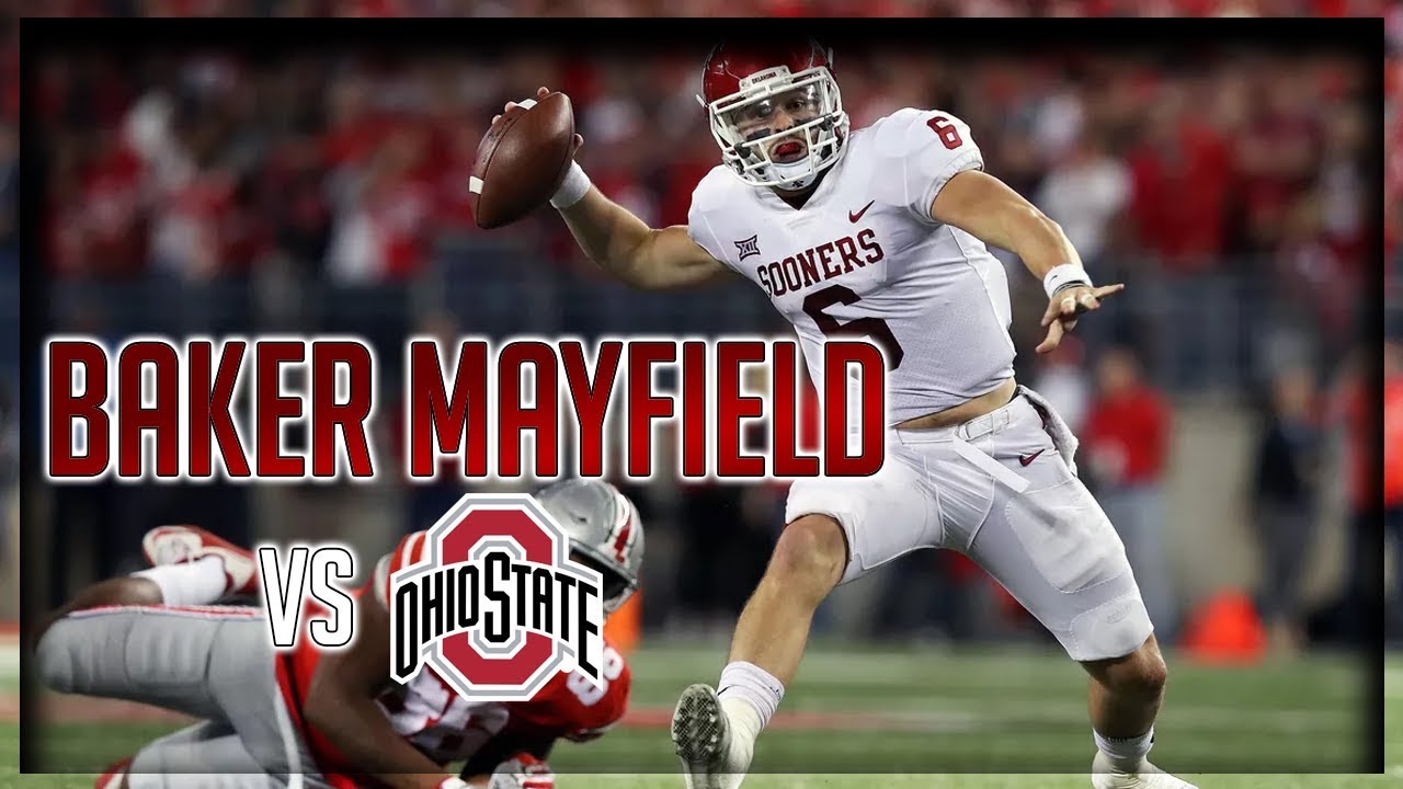 Baker Mayfield Highlights vs Ohio State // 27/35 386 Yards, 3 TDs // 9.09.17