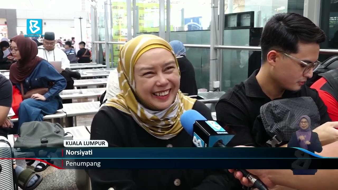 ETS jadi pilihan perantau pulang ke kampung halaman sempena aidilfitri