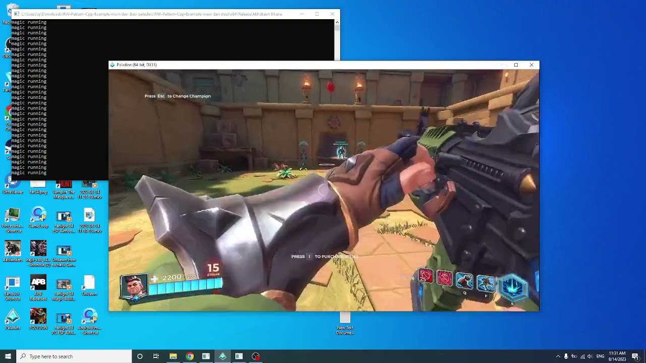 Paladins Magic Buillet hack