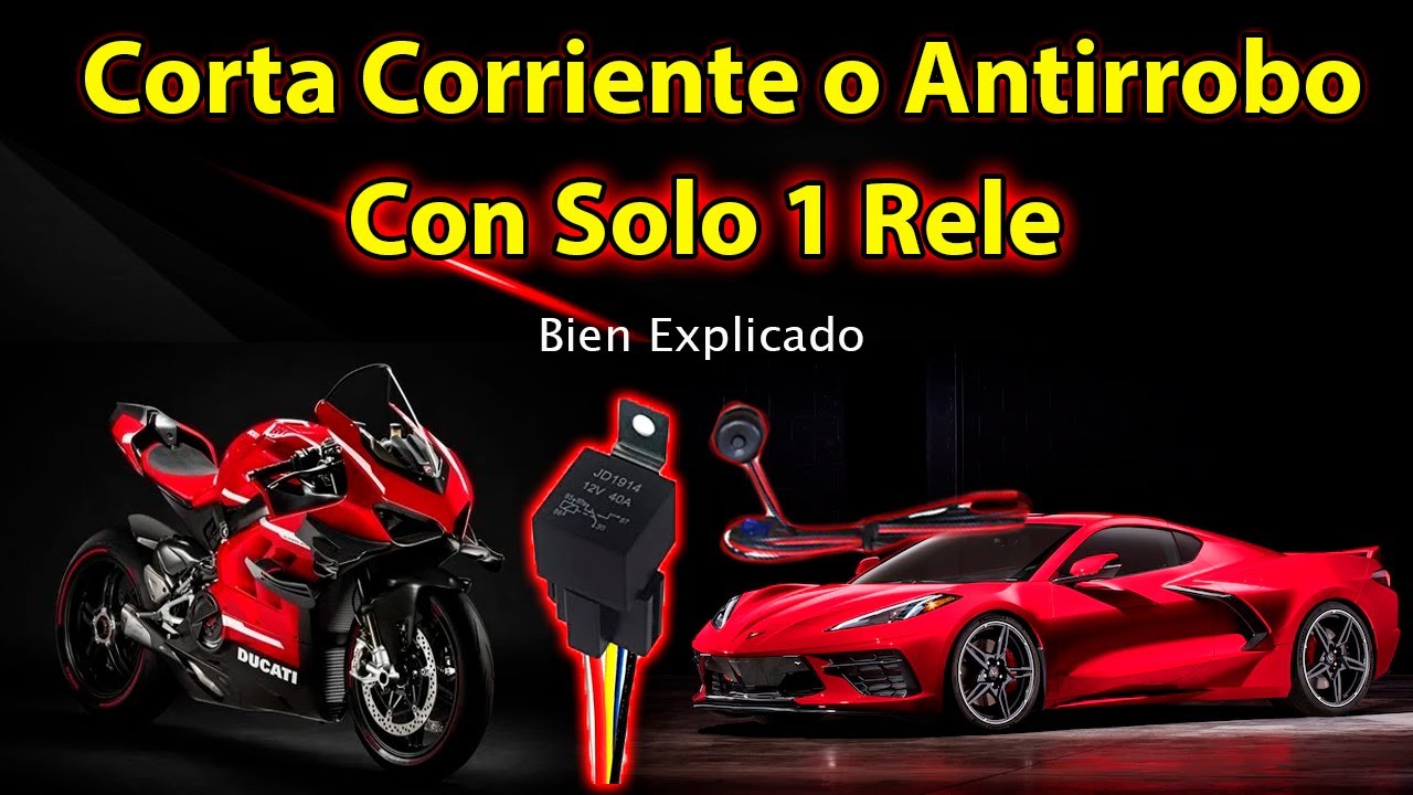 Como Hacer Cortacorriente Para Auto o Moto Bien Explicado