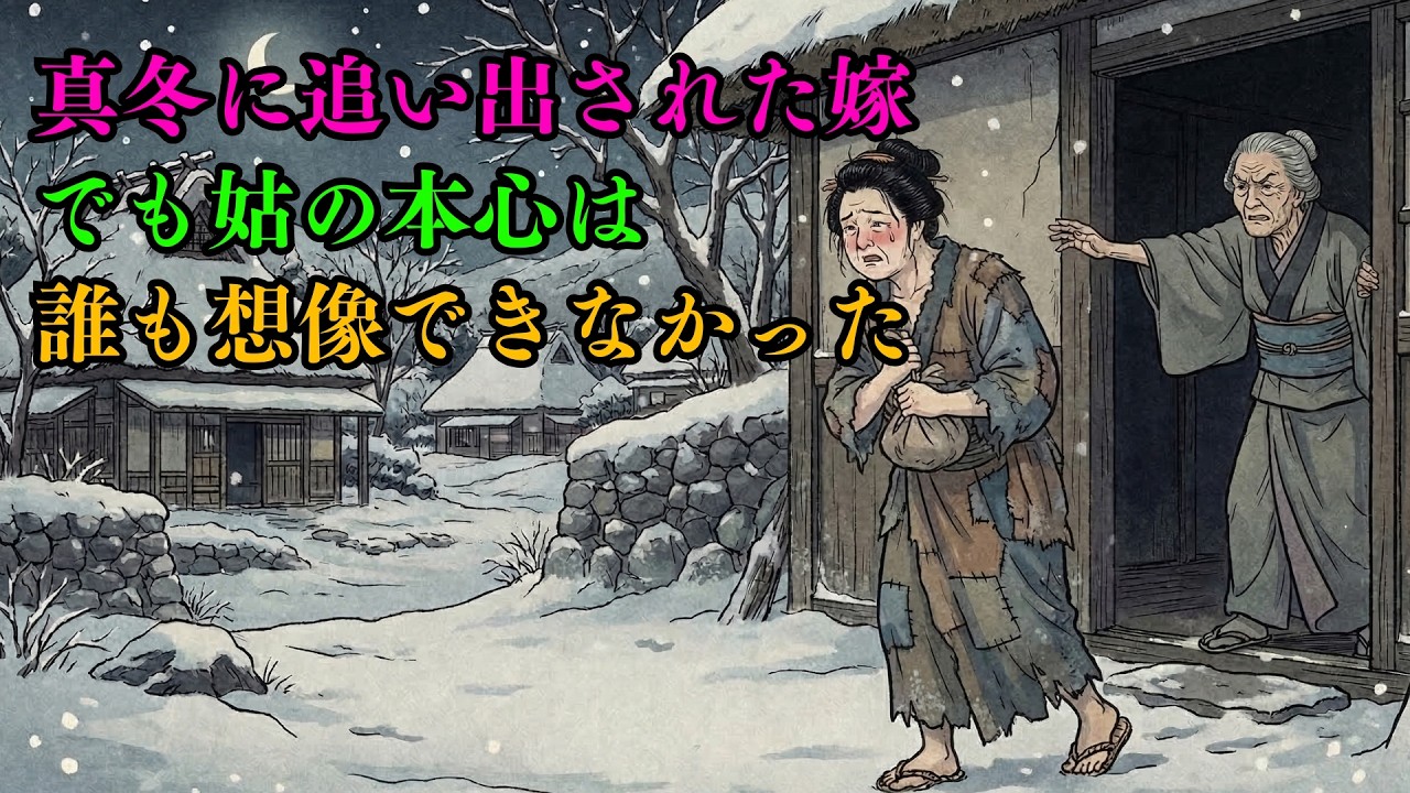 厳冬に「太った嫁」を追い出した知恵者の姑。実はその行動の正体が凄すぎた…全員が絶句した衝撃の真相