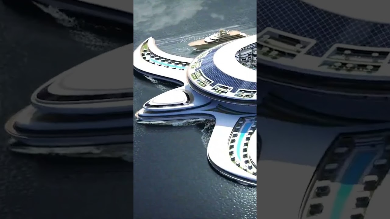 Pangeos: The Floating City of Saudi Arabia #shorts