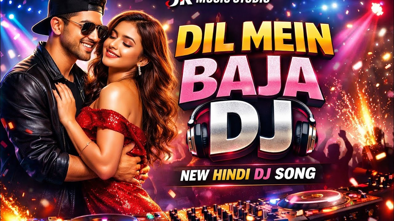 Dil Mein Baja DJ | Hindi New DJ Song 2026 | Romantic Hip Hop Party Track | DJ Party |JK MUSIC STUDIO