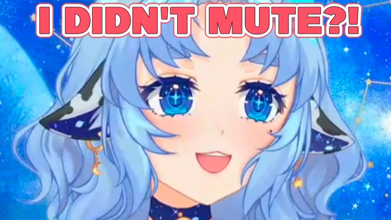 Milky forgot to mute her stream..