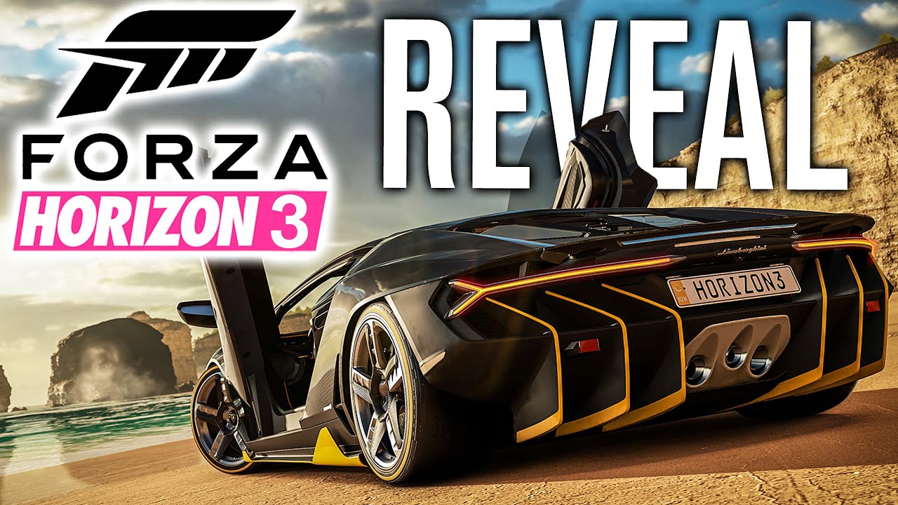 FORZA HORIZON 3 REVEAL | CUSTOMIZATION, AUSTRALIA, CO-OP AND MORE!