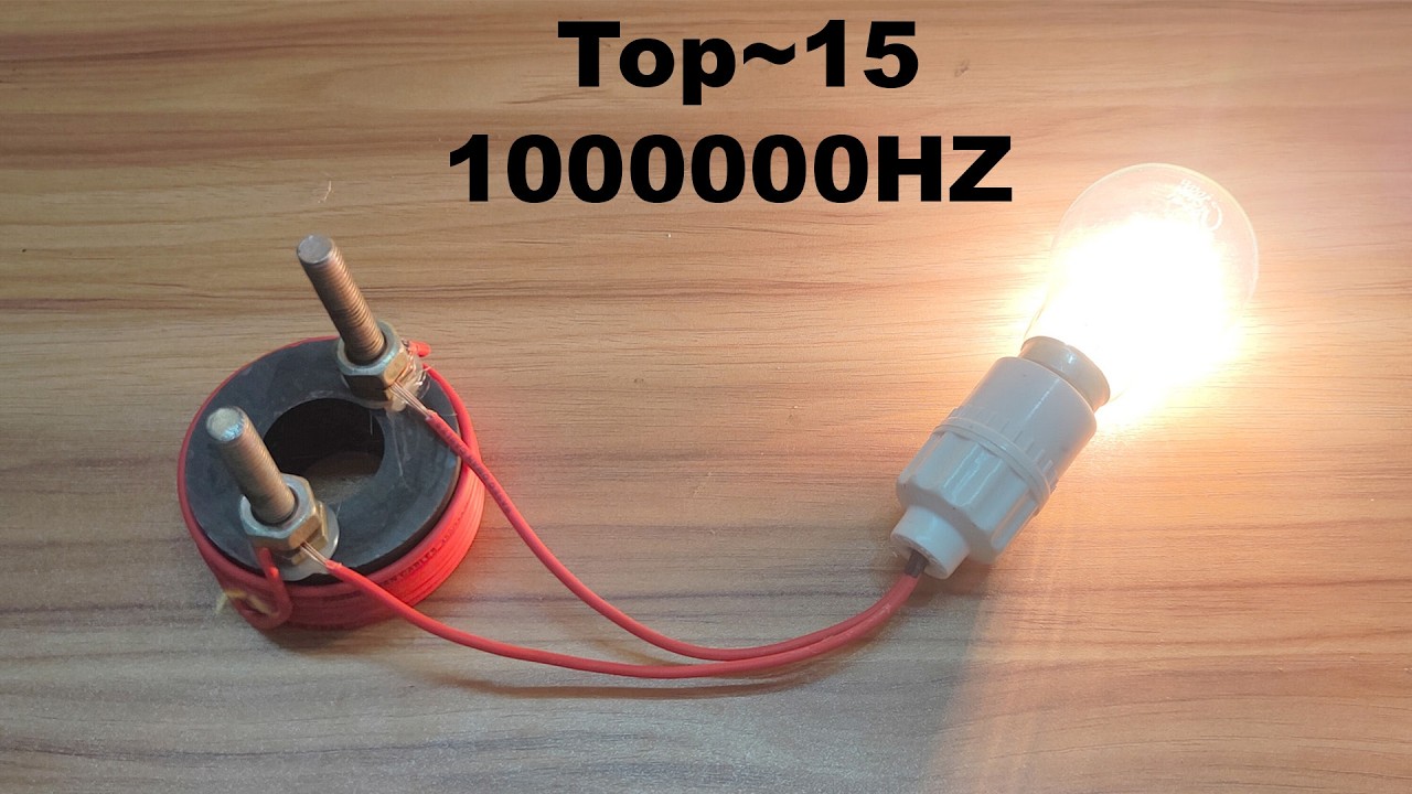 Top 15 Amazing Generator Use​ 240v AC 1000000HZ Free Electricity Energy At Home