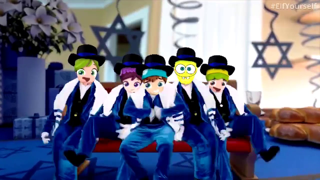 Elf Yourself | Oh Hanukkah con Lilybuds y Bob Esponja