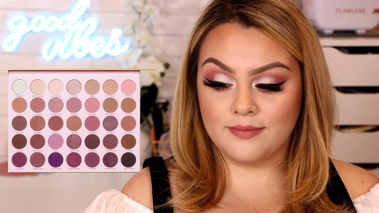 MORPHE 35 XO NATURAL FLIRT PALETTE | SOFT GLAM TUTORIAL |