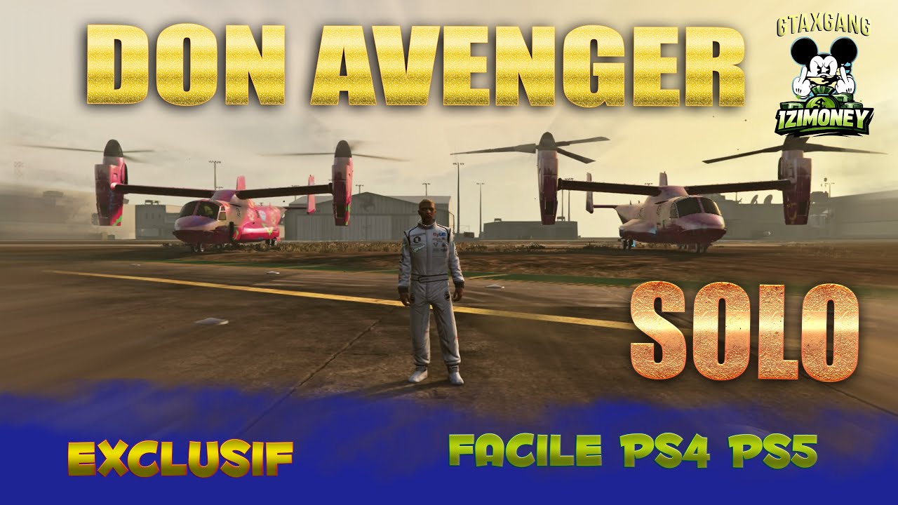 DON AVENGERS SOLO 🤯 NEW GLITCH GTA 5 ONLINE //BY  GTAXGANG