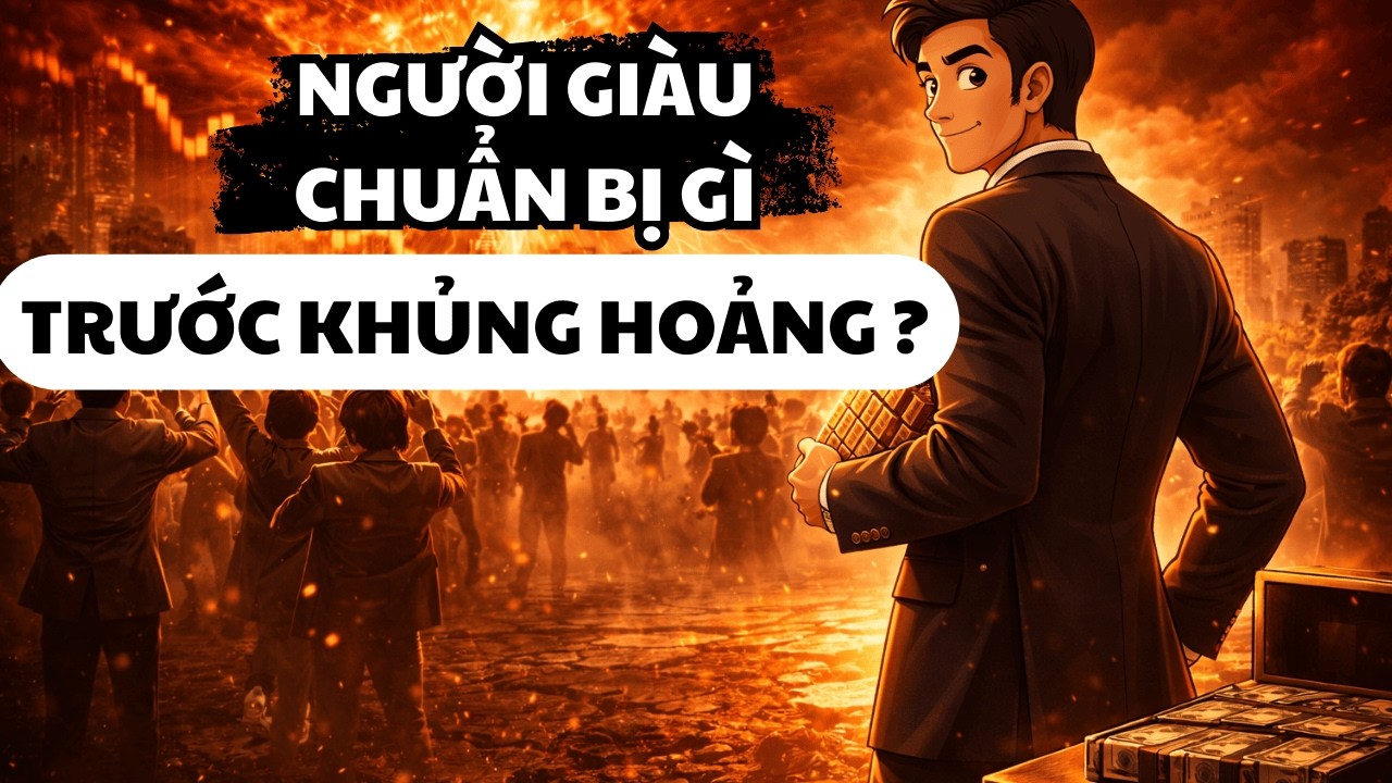 NGƯỜI GIÀU CHUẨN BỊ GÌ TRƯỚC KHI MỌI THỨ BÙNG NỔ?
