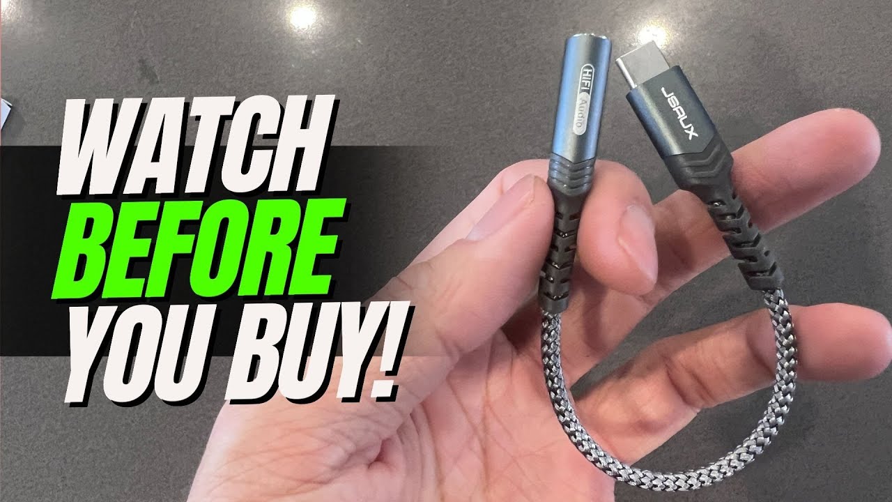 Краткий обзор JSAUX - адаптера USB Type C на 3,5 мм гнездо для наушников!