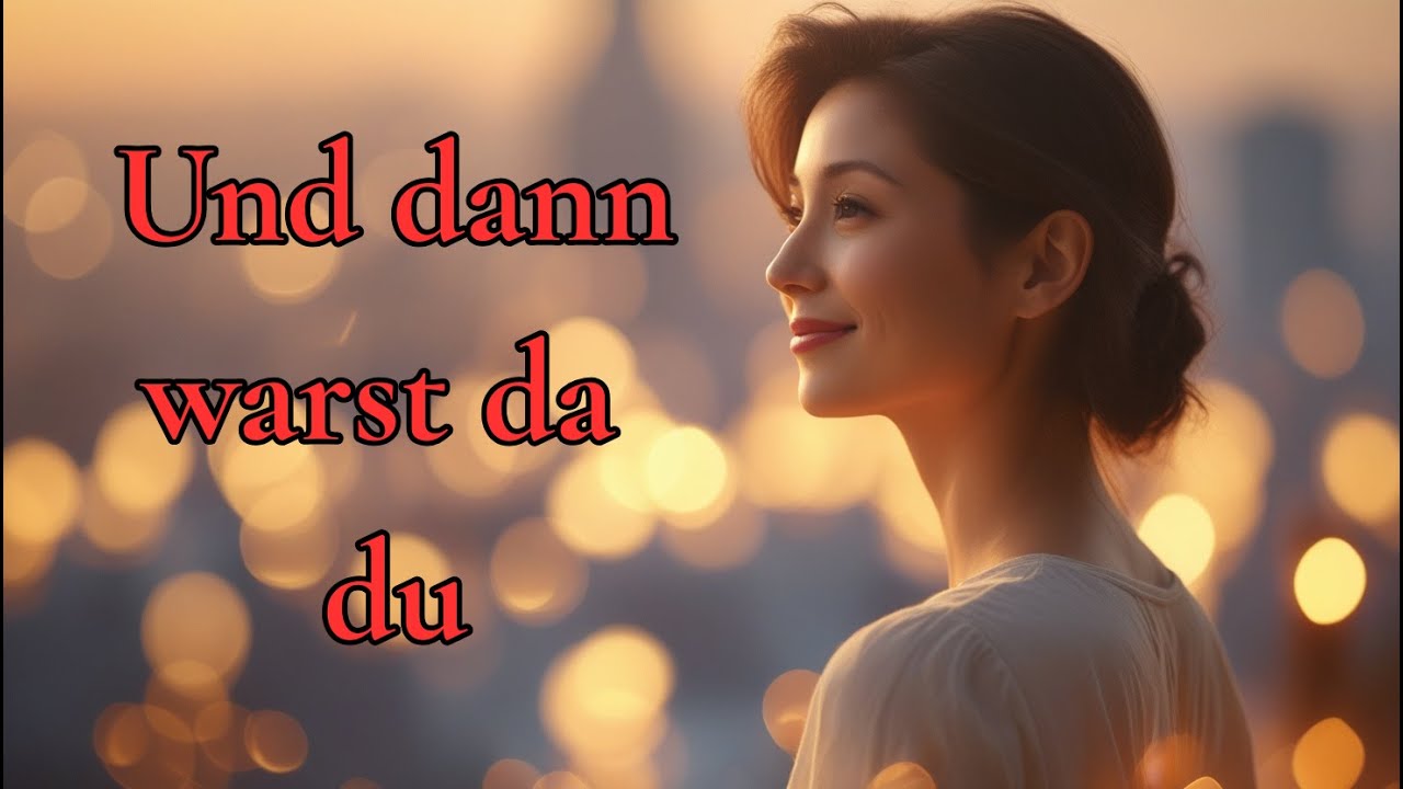 Und dann warst da du – Dieses Lied trifft mitten ins Herz 💔❤️ | Lyrics