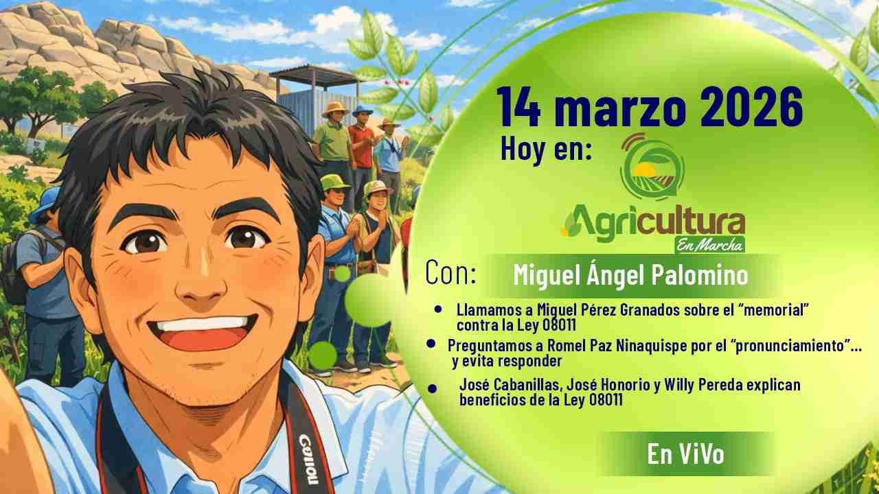 𝗘𝗻 𝗩𝗶𝗩𝗼 I #AgriculturaEnMarcha, información del agro de Chimbote Áncash, 14 de marzo del 2026
