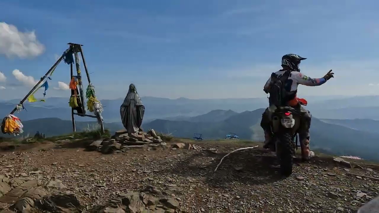 Ukraina Karpaty Enduro dzień 2 