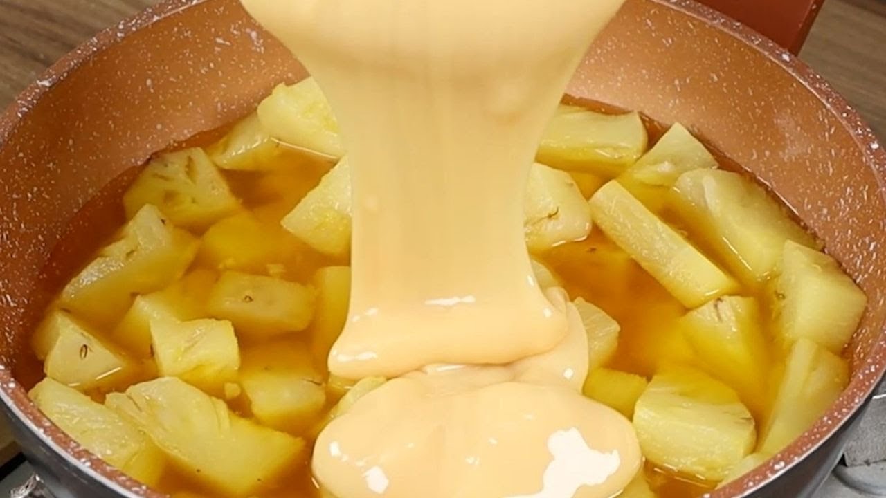Cuando hago un postre de pi&ntilde;a como este, &iexcl;todos me piden la receta!