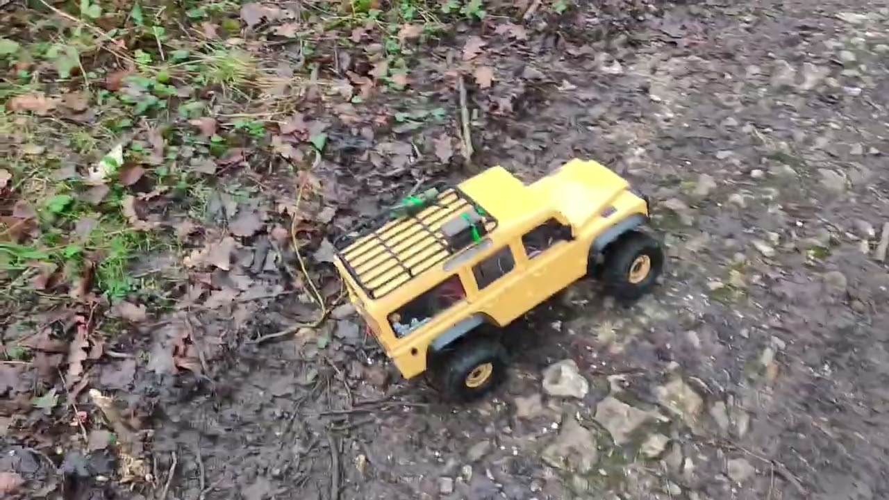 Première sortie pour le craxler injora trx4 