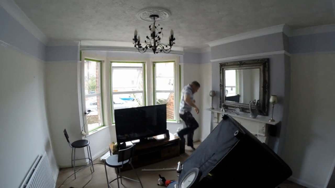 Decorating The Living Room Time Lapse