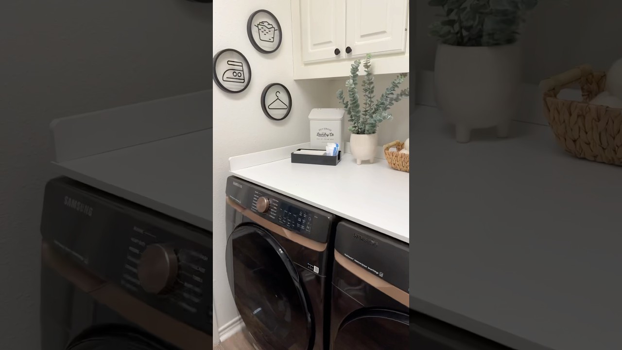 Laundry room organization 🫧🧺🧺😮&zwj;💨 #asmr #organize #restockingandorganizing
