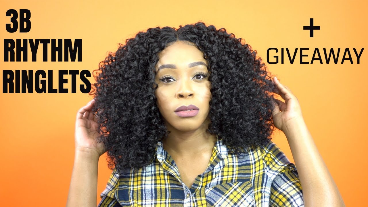 Outre Synthetic Lace Front Wig BIG BEAUTIFUL HAIR - 3B RHYTHM RINGLETS +GIVEAWAY --/WIGTYPES.COM