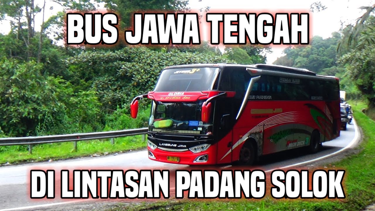 Bus Langsung Jaya Di Lintasan Padang Solok