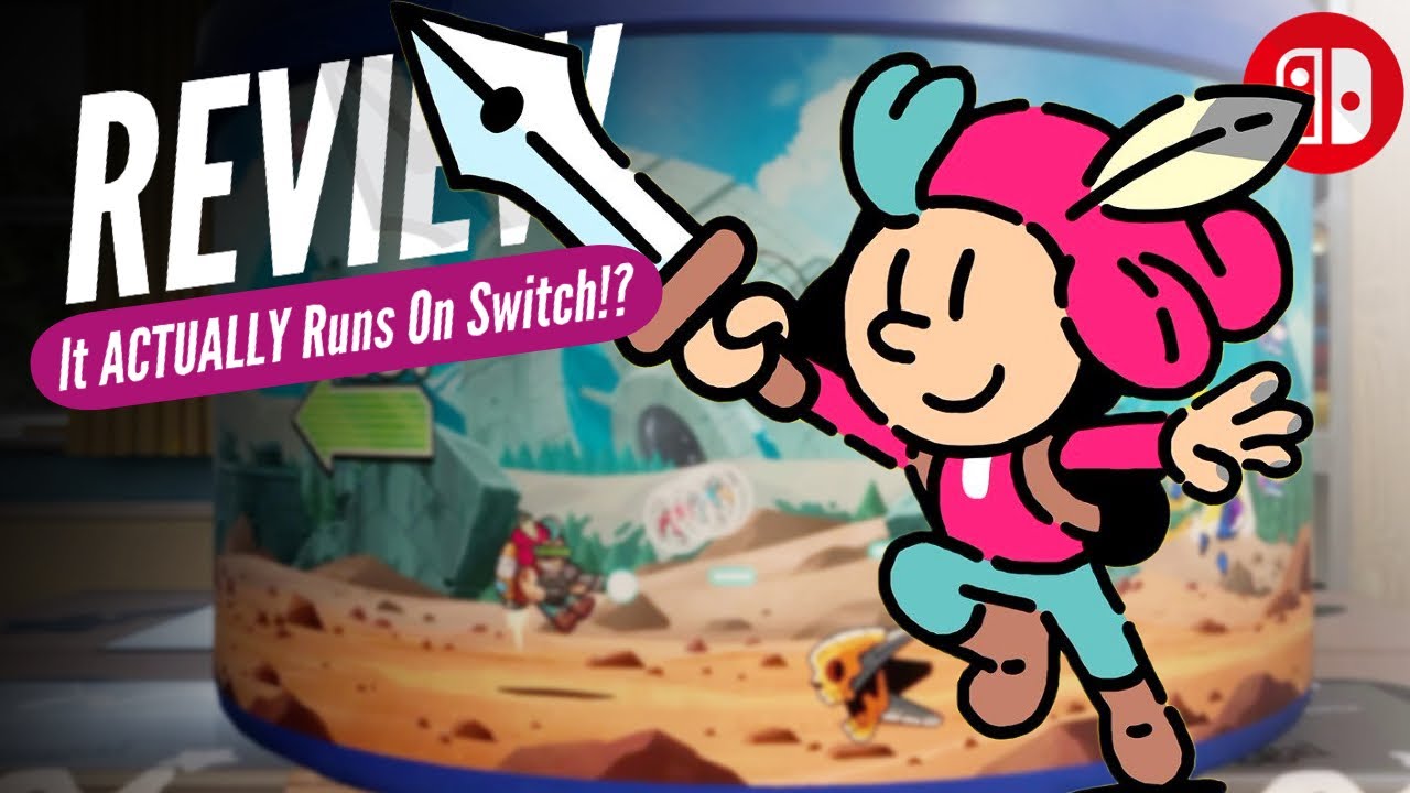 The Plucky Squire Nintendo Switch Review & Performance!