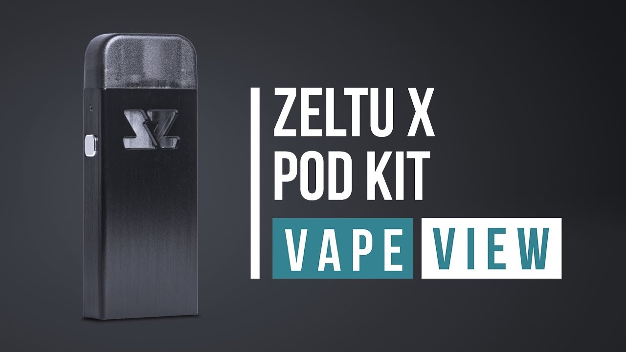 Zeltu X Pod Kit Unboxing Vape View | Vape Superstore