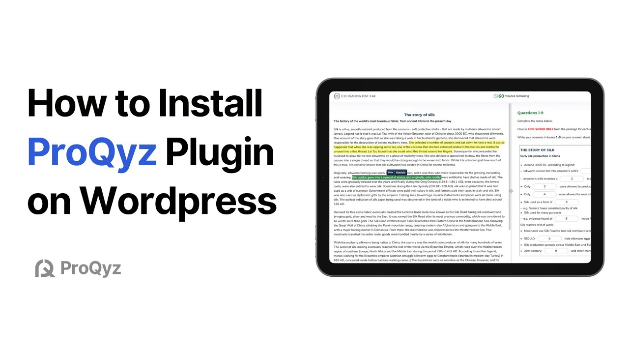 How to Install ProQyz Plugin on Your WordPress Website (Step-by-Step Guide)