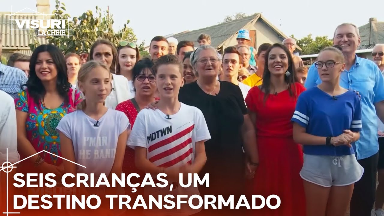 Seis Crianças, Uma Chance de Recomeço | Vieți Reconstruite | Visuri la Cheie International
