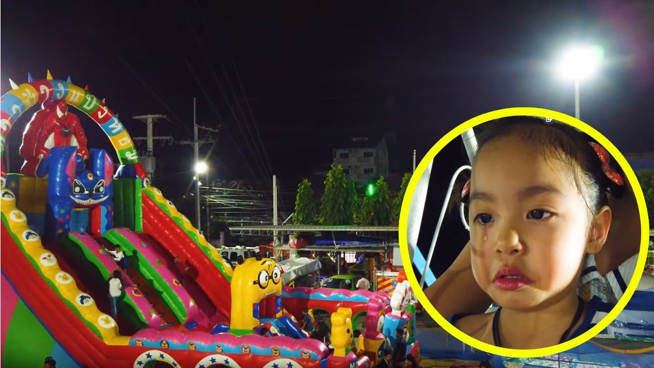 🎡😭 เล่นชิงช้าสวรรค์​ งานวัดที่มูลนิธิ l พี่ไอเดียร์