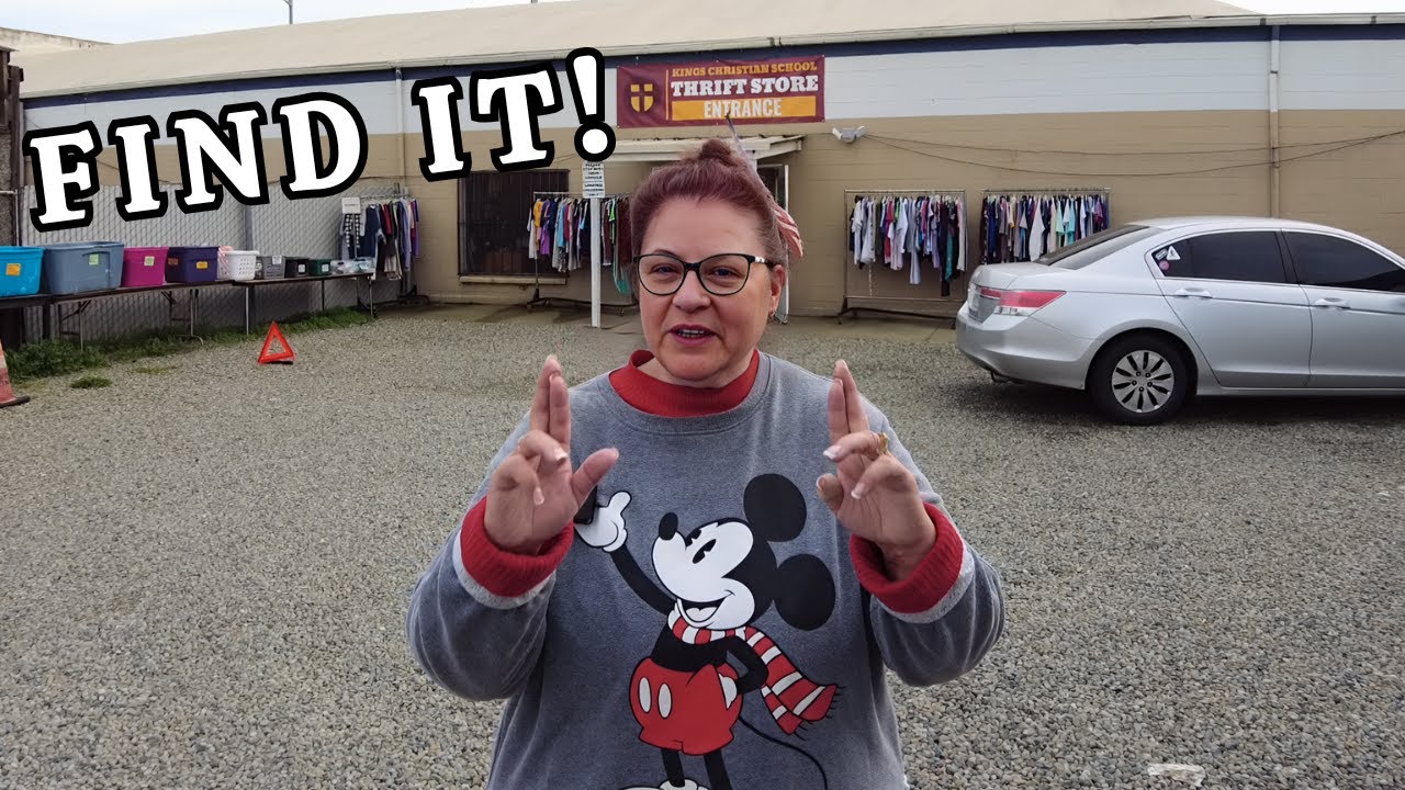Surprise Vintage Finds! Thrifting 2 Stores in Lemoore CA!