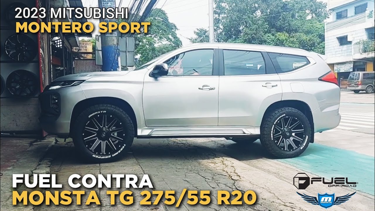 Fuel Contra / Monsta TG 275x55 R20 / 2023 Montero Sport @ RNH Tire Supply