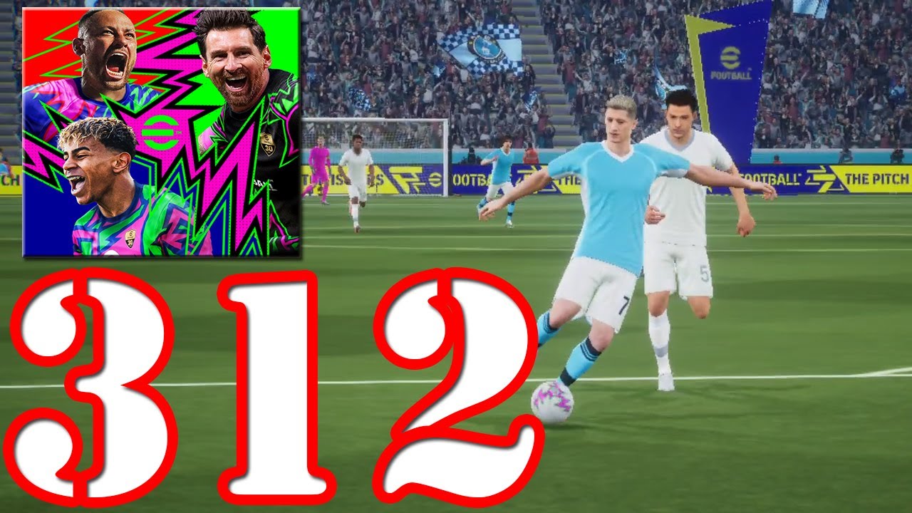 eFootball Manchester City vs Leeds Gameplay - Episode 312 (iOS, Android)