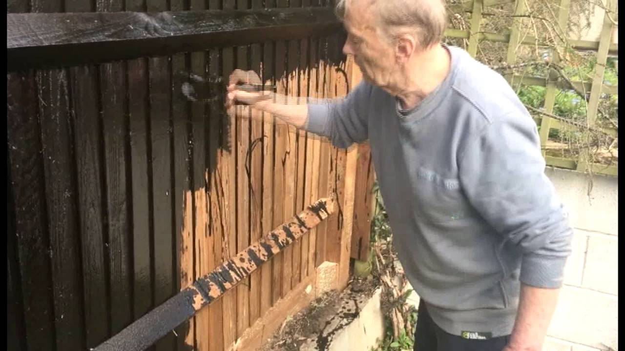 Preserve Your Wooden Fence With Engine Oil Part 1