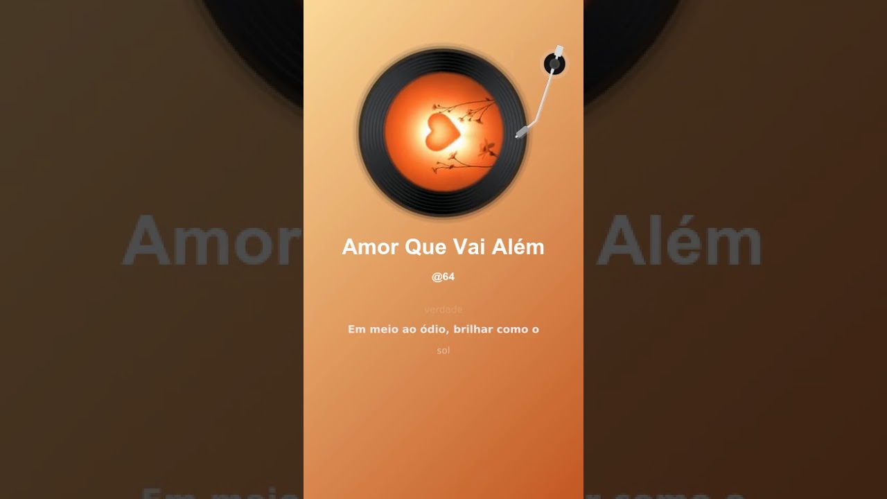 Amor Que Vai Além | Ministério ML