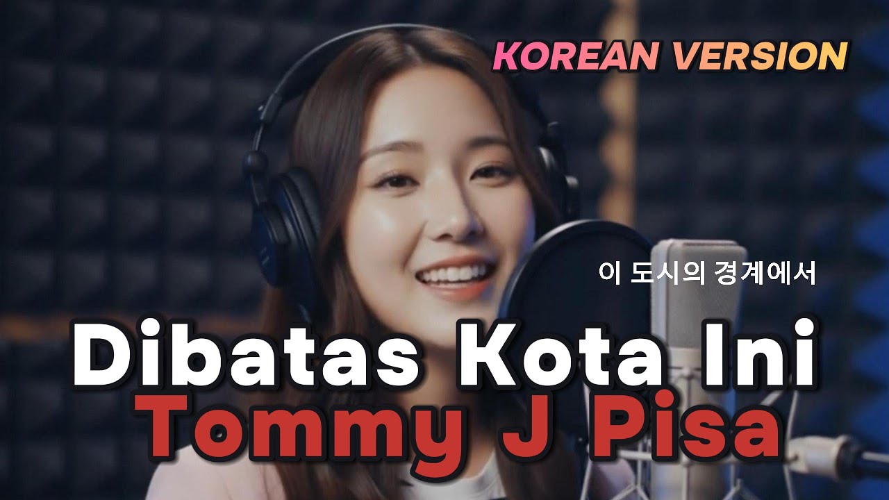DI BATAS KOTA INI – Tommy J Pisa | Cover Korea by MINA | Versi Korea Menyentuh Hati